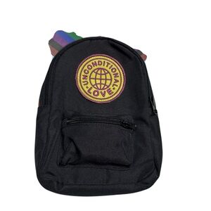 Pets backpack harness XXS / XS‎ Unconditional Love Black pet Backpack